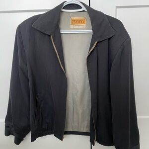 Vintage Penney's Mens Gabardine Jacket - Circa 1950s.